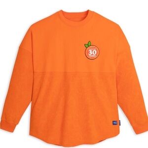 Disney Orange Epcot Flower and Garden Festival terrycloth SPIRIT JERSEY